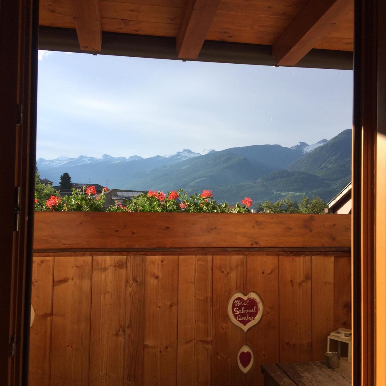 Hotel Garni Salvanel 卡瓦莱塞 外观 照片